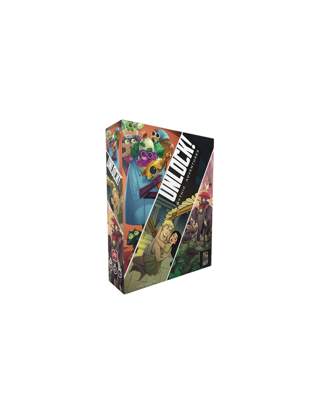 Unlock ! . 8 : Mythic Adventures / Cyril Demaegd | Demaegd, Cyril. Auteur
