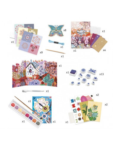 Flower box Coffret 6 activités... Flower box Coffret 6 activités...