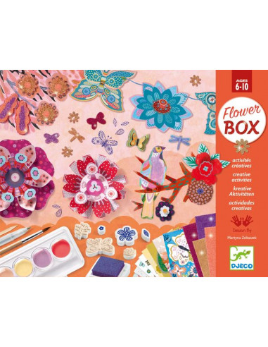 Flower box Coffret 6 activités... Flower box Coffret 6 activités...