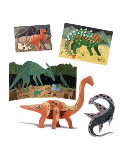 Dino Box coffret 6 activités... Dino Box coffret 6 activités...