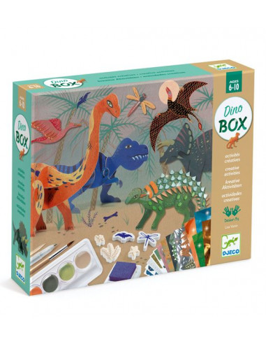 Dinosaures dans un tube - Voiture et figurine - JEUX, JOUETS -   - Livres + cadeaux + jeux