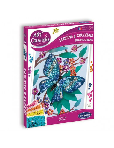 Tableau De Sequins Papillon Sentosphere