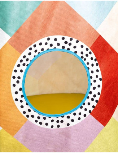 Cabane multicolore - Djeco Cabane multicolore - Djeco