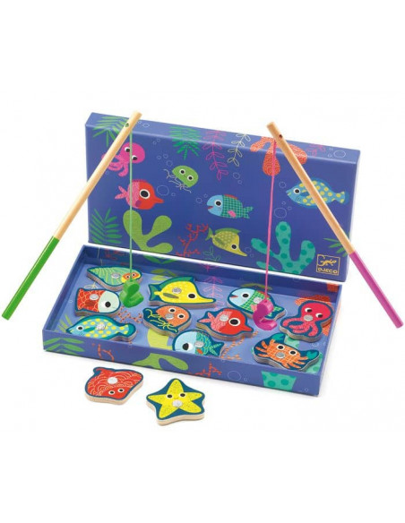 Jouets en Bois Jeu de pêche, Jeux Enfants 2 Ans Jeu de Pêche