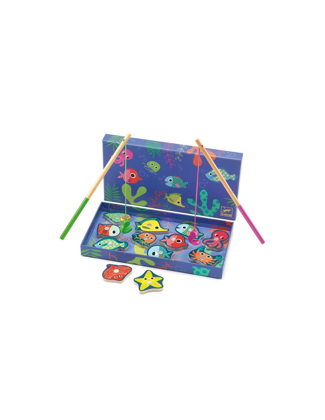 Jeu magnetique - Jeu de pêche à la ligne magnétique pour enfants – L'Enfant  Malin