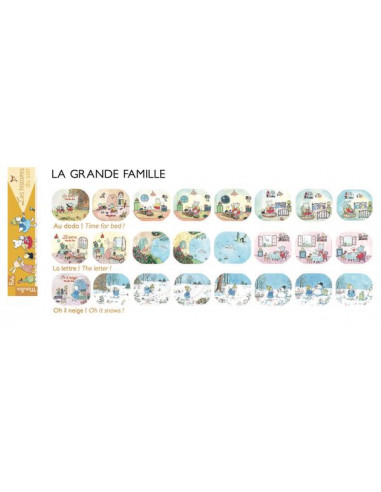 Lampe à histoires La grande famille -... Lampe à histoires La grande famille -...