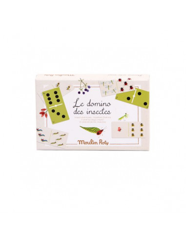 Jeu de dominos des insectes - Moulin... Jeu de dominos des insectes - Moulin...