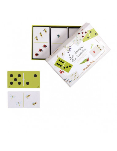 Jeu de dominos des insectes - Moulin... Jeu de dominos des insectes - Moulin...