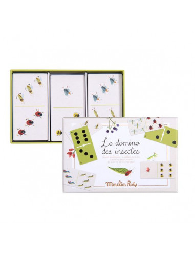 Jeu de dominos des insectes - Moulin... Jeu de dominos des insectes - Moulin...