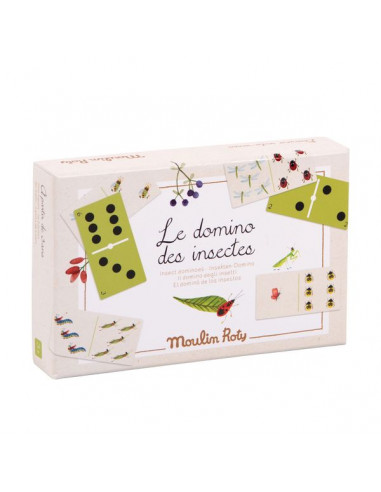 Jeu de dominos des insectes - Moulin...