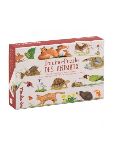 Jeu Domino Puzzle des animaux Le...