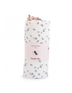 Tour de lit crème à motifs... 2