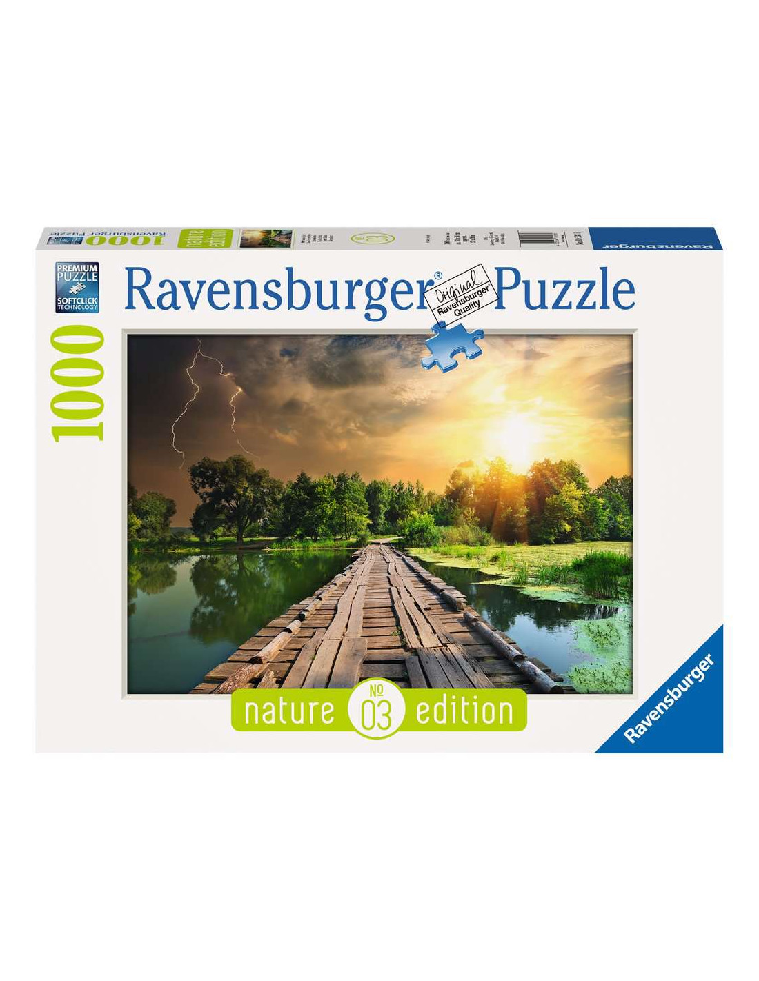 Puzzle Ravensburger Animaux sauvages de 1000 pièces 