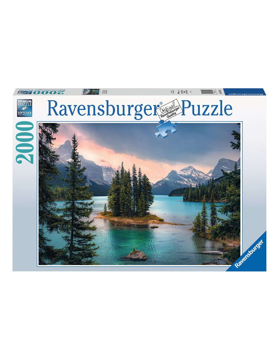 Puzzle 2000 pièces ile de l'Esprit Canada - Ravensburger