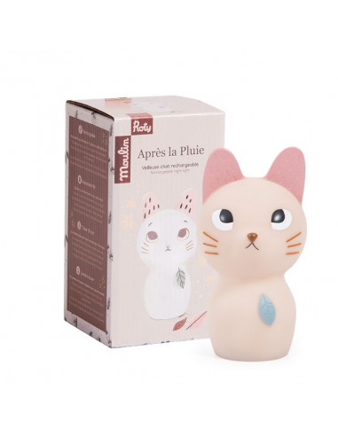 Veilleuse chat Après la pluie -... Veilleuse chat Après la pluie -...