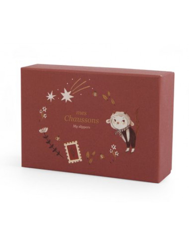 Chaussons mouton Après la pluie -... Chaussons mouton Après la pluie -...