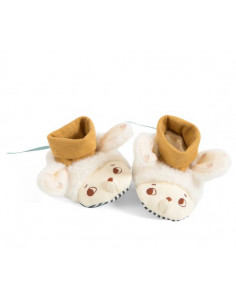 Set de deux paires de chaussons en maille S00 - Naissance de luxe, Nouveautés GI031D