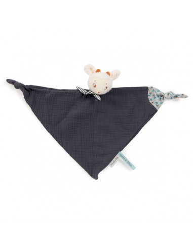 Doudou lange Nuage mouton gris Après... Doudou lange Nuage mouton gris Après...