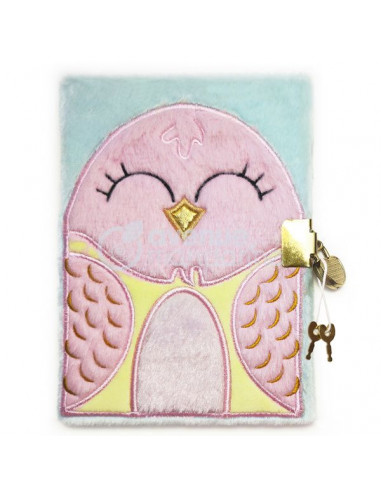 Journal intime fourrure oiseau -...