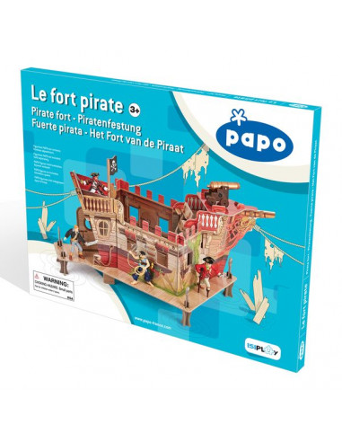 Le fort de pirate - décor Papo
