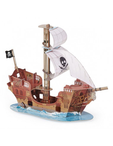Le bateau de pirate - décor Papo