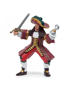 Figurine Capitaine pirate -...