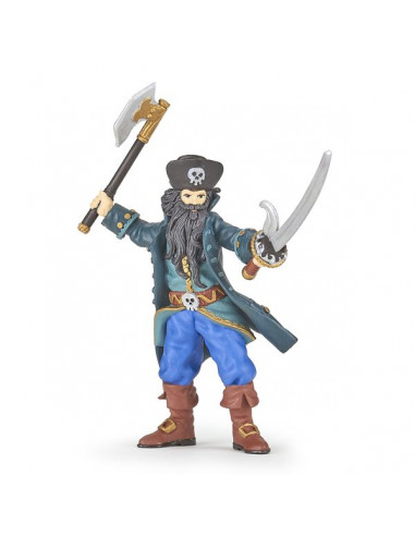 Figurine pirate Barbe noire - Papo