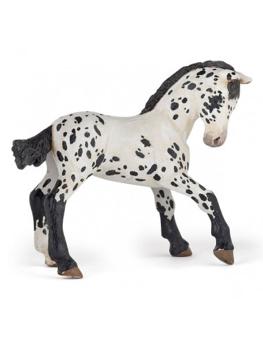 Figurine poulain appaloosa noir - Papo Figurine poulain appaloosa noir - Papo