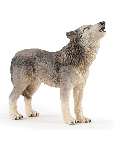 Figurine loup hurlant - Papo
