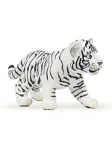 Figurine bébé tigre blanc - Papo