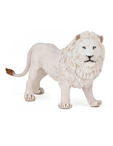 Figurine lion blanc - Papo
