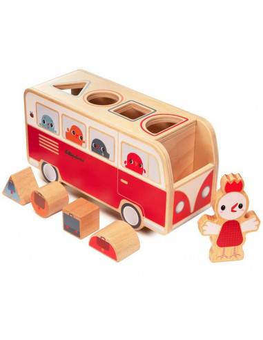 Bus des formes Paulette - Lilliputiens