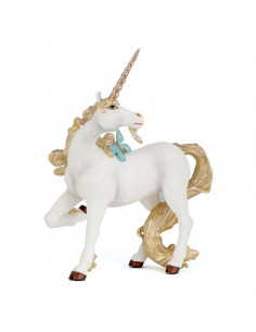 Figurine licorne dorée - Papo 2
