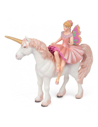 Figurine ballerine sur sa licorne - Papo