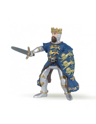 Figurine roi Richard bleu - Papo Figurine roi Richard bleu - Papo
