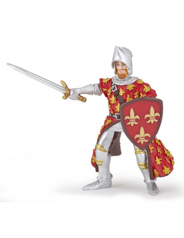 Figurine prince Philippe rouge - Papo Figurine prince Philippe rouge - Papo