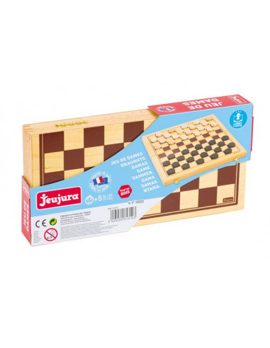 Jeu de dames pliant - Jeujura Jeu de dames pliant - Jeujura