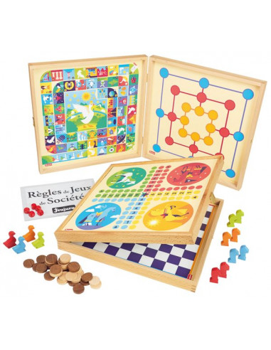 Coffret de jeux classiques - Jeujura Coffret de jeux classiques - Jeujura