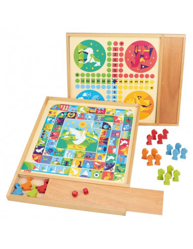 Jeux de l'oie et petits chevaux -... Jeux de l'oie et petits chevaux -...