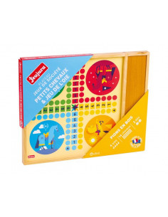 Tablette Magnétique Pastilles Couleur, jeu Beleduc | Jeupetille