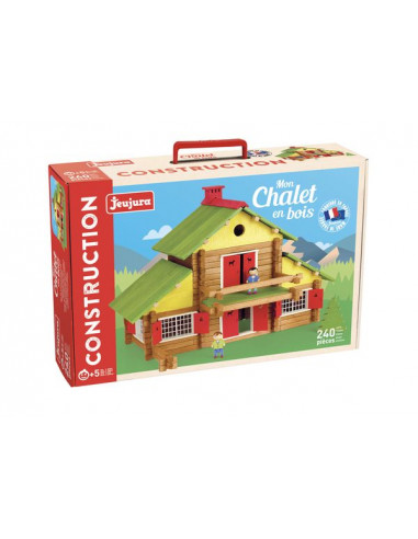 Mon chalet en bois 240 pièces - Jeujura Mon chalet en bois 240 pièces - Jeujura