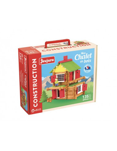Mon chalet en bois 135 pièces - Jeujura Mon chalet en bois 135 pièces - Jeujura