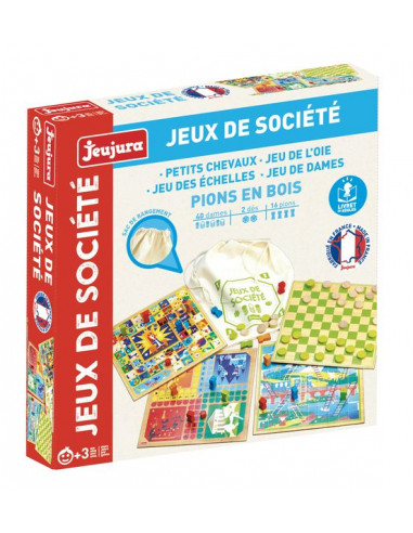 Jeux de société plateaux en bois -...