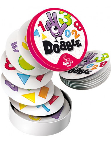 83mm enfant Dobble Carte spot Il carte de jeu Hip hop sur le Road Holidays  Dobble Jeu boîte en métal Jouets pour enfants dans les stocks