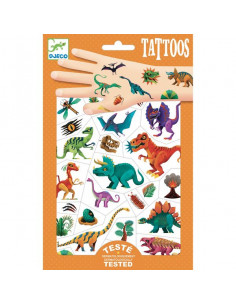Tatouages dino club - Djeco
