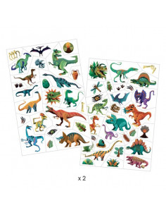Tatouages dino club - Djeco 2