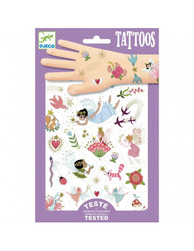 Tatouages fairy friends - Djeco