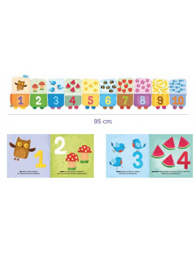 Livre et puzzle Apprends tes premiers... Livre et puzzle Apprends tes premiers...