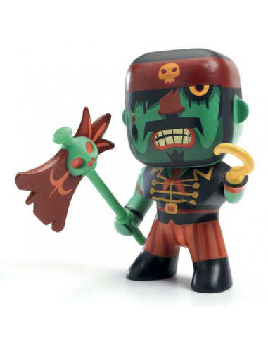 Kyle figurine pirate Arty Toys - Djeco Kyle figurine pirate Arty Toys - Djeco