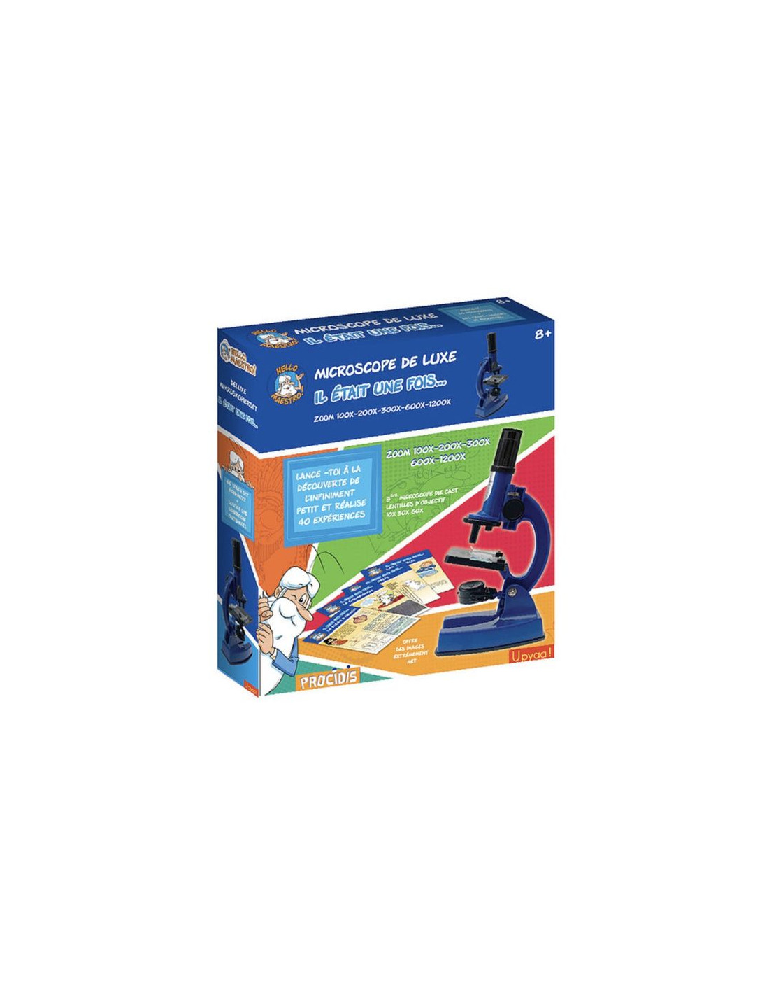 Coffret Microscope 50 expériences Hello Maestro